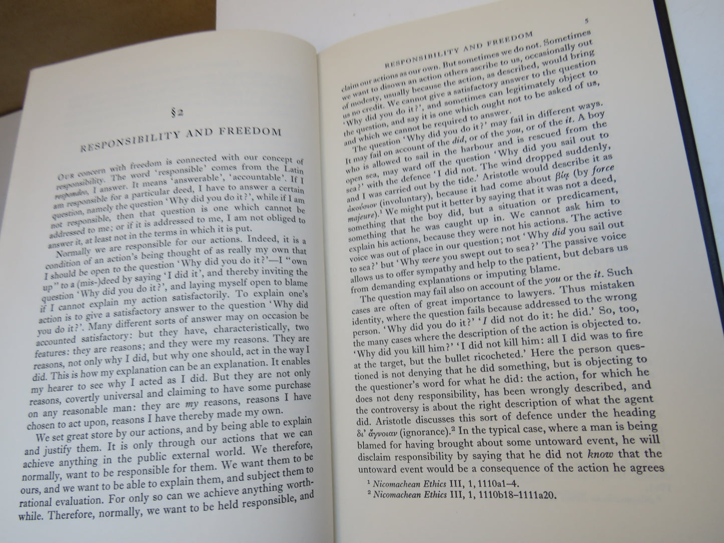 The Freedom Of The Will By J. R. Lucas 1970 Vintage Book