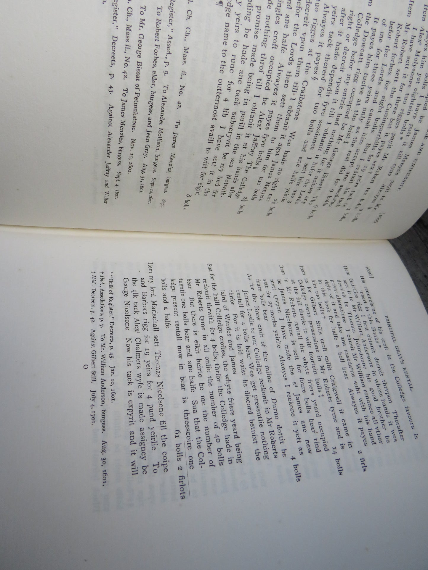Fasti Academiae Mariscallanae Aberdonensis Selections From The Records Of The Marischal College and University MDXCIII-MDCCCLX 3 Volumes