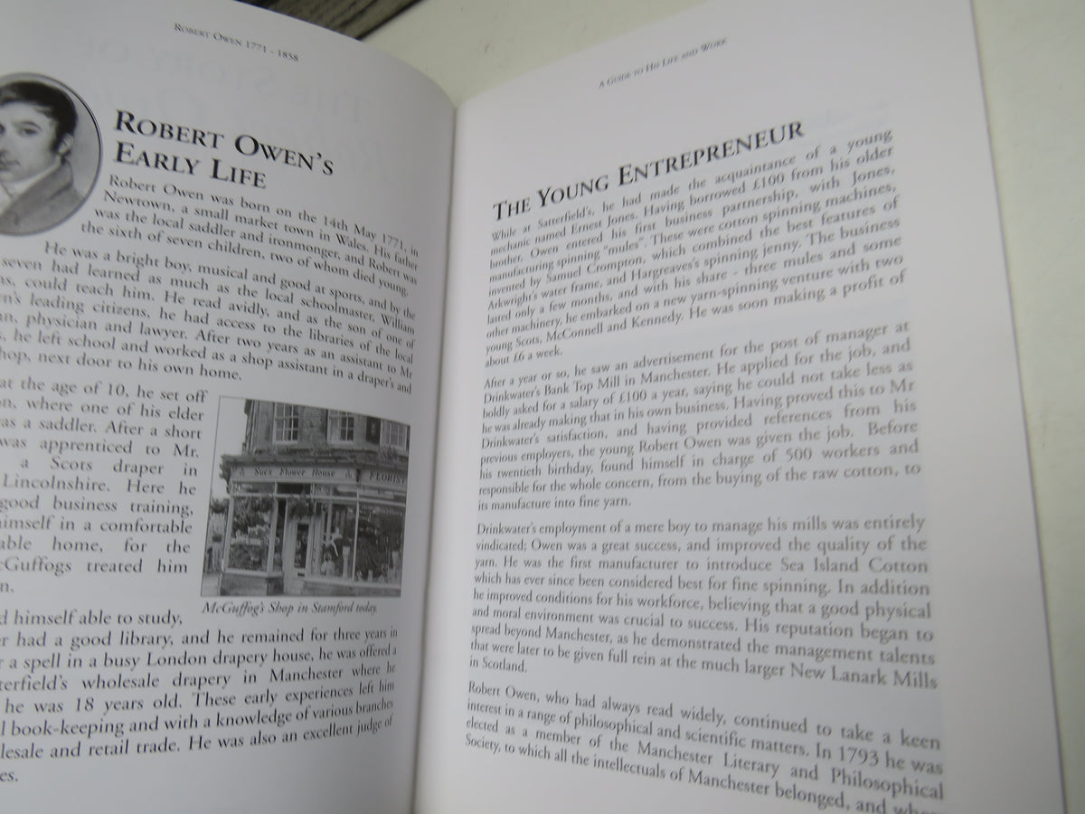 The Story of Robert Owen 1771-1858 A Brief Guide To His Life and Work