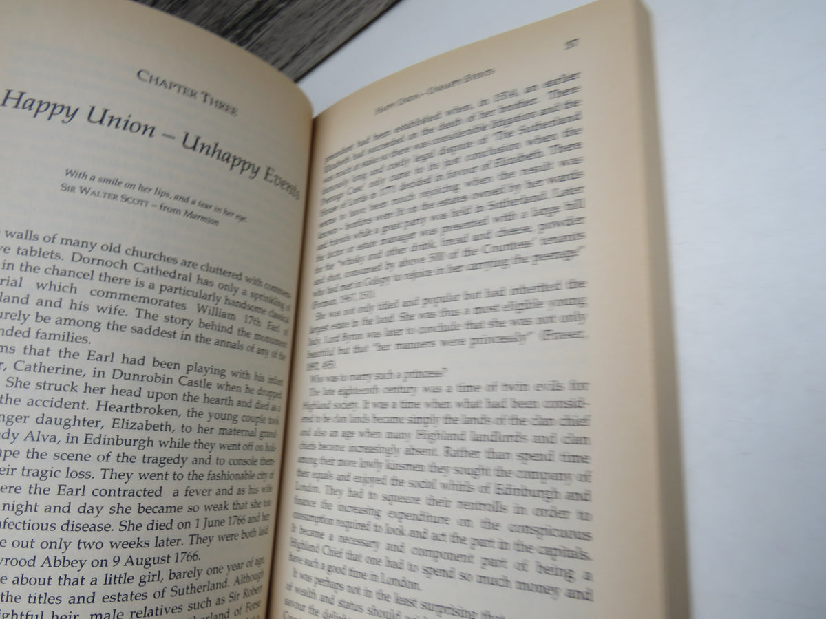 A Prospect of Sutherland The Building of a Castle and The Making of a Duchess By Gilbert T. Bell 1995