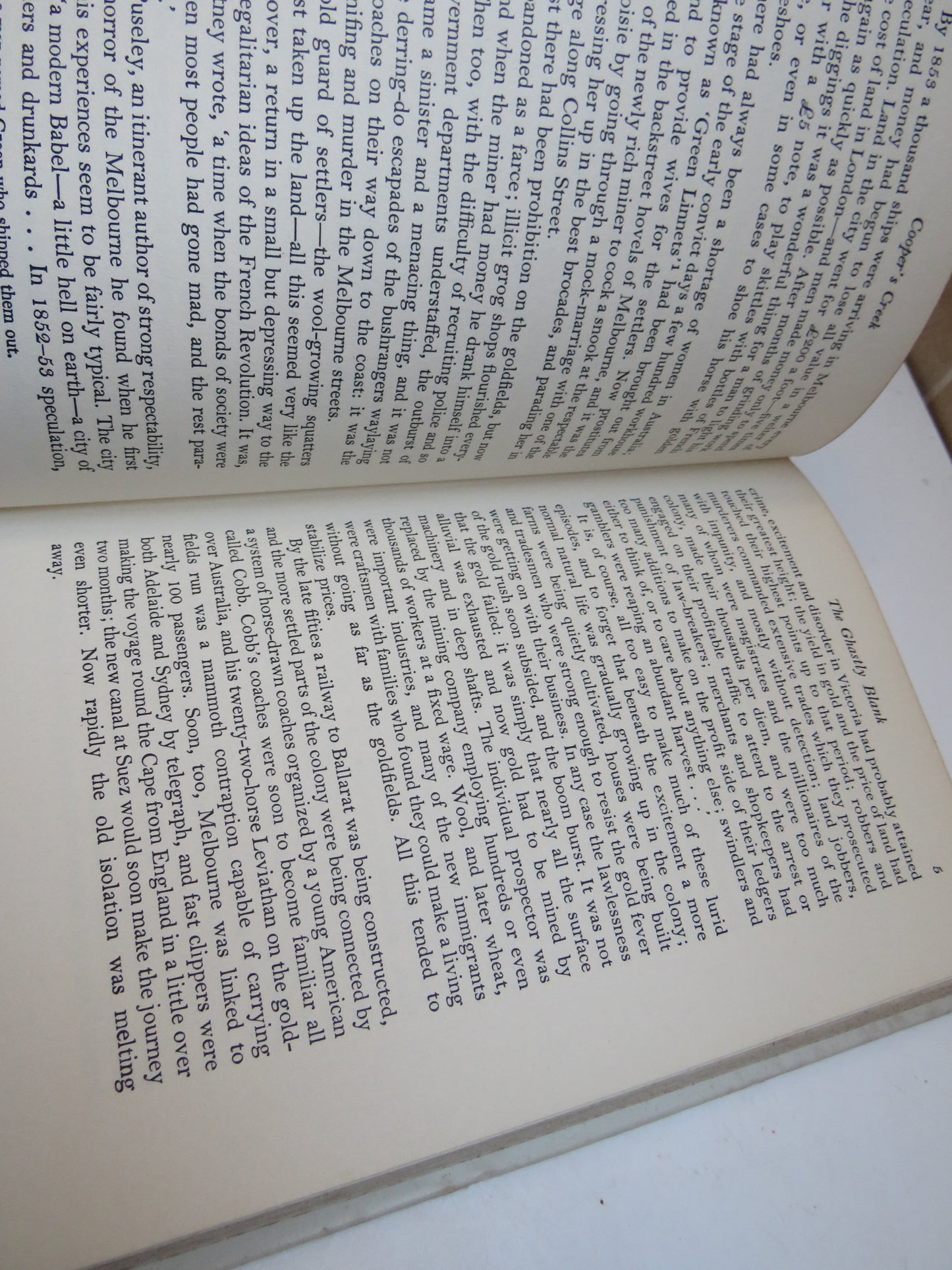 Cooper's Creek By Alan Moorehead 1963 1st Edition Vintage Book