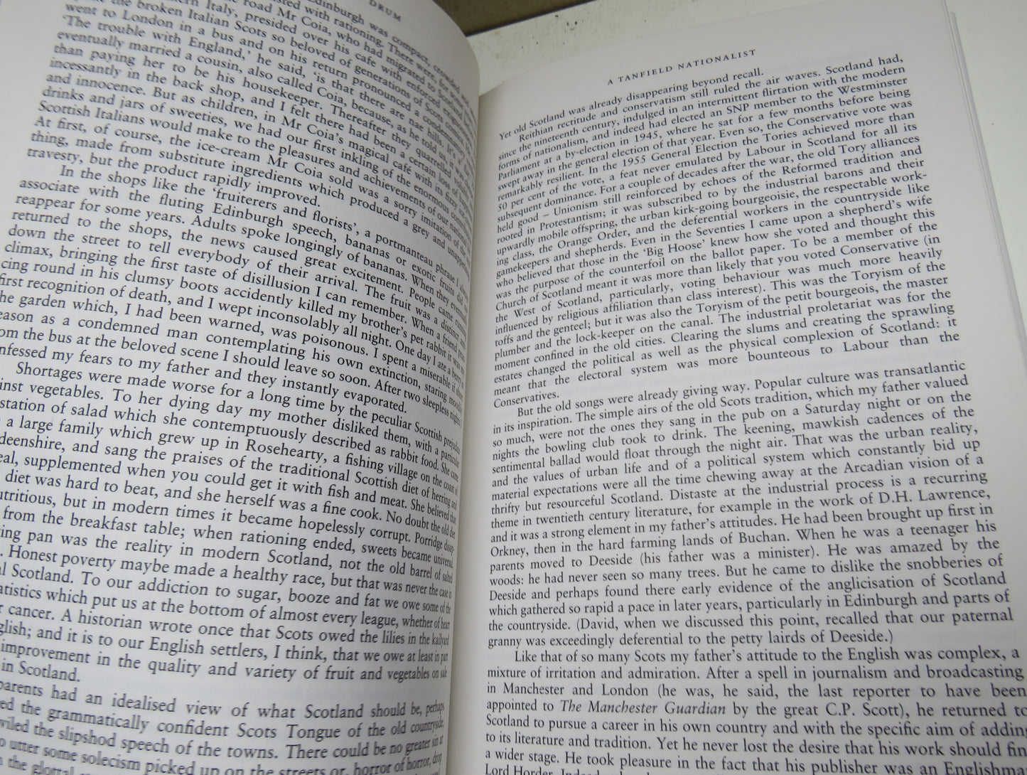 Book of 'the hallow drum scotland since the war by arnold kemp 1993'