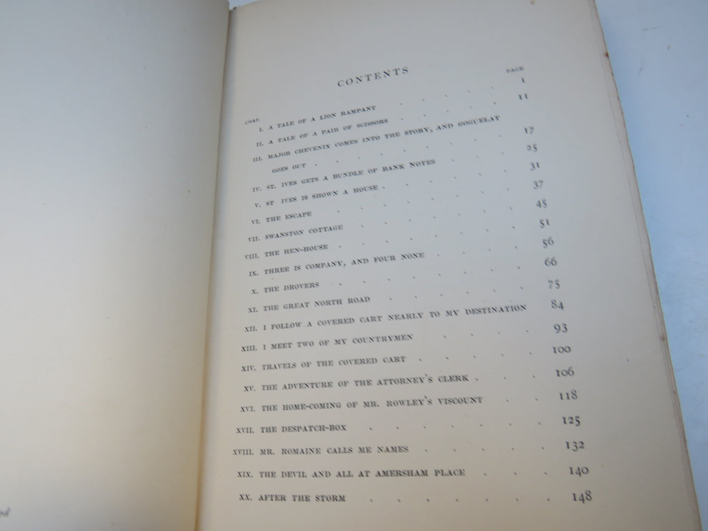 St Ives Being The Adventures of a French Prisoner In England By Robert Louis Stevenson 1898 Antique Book