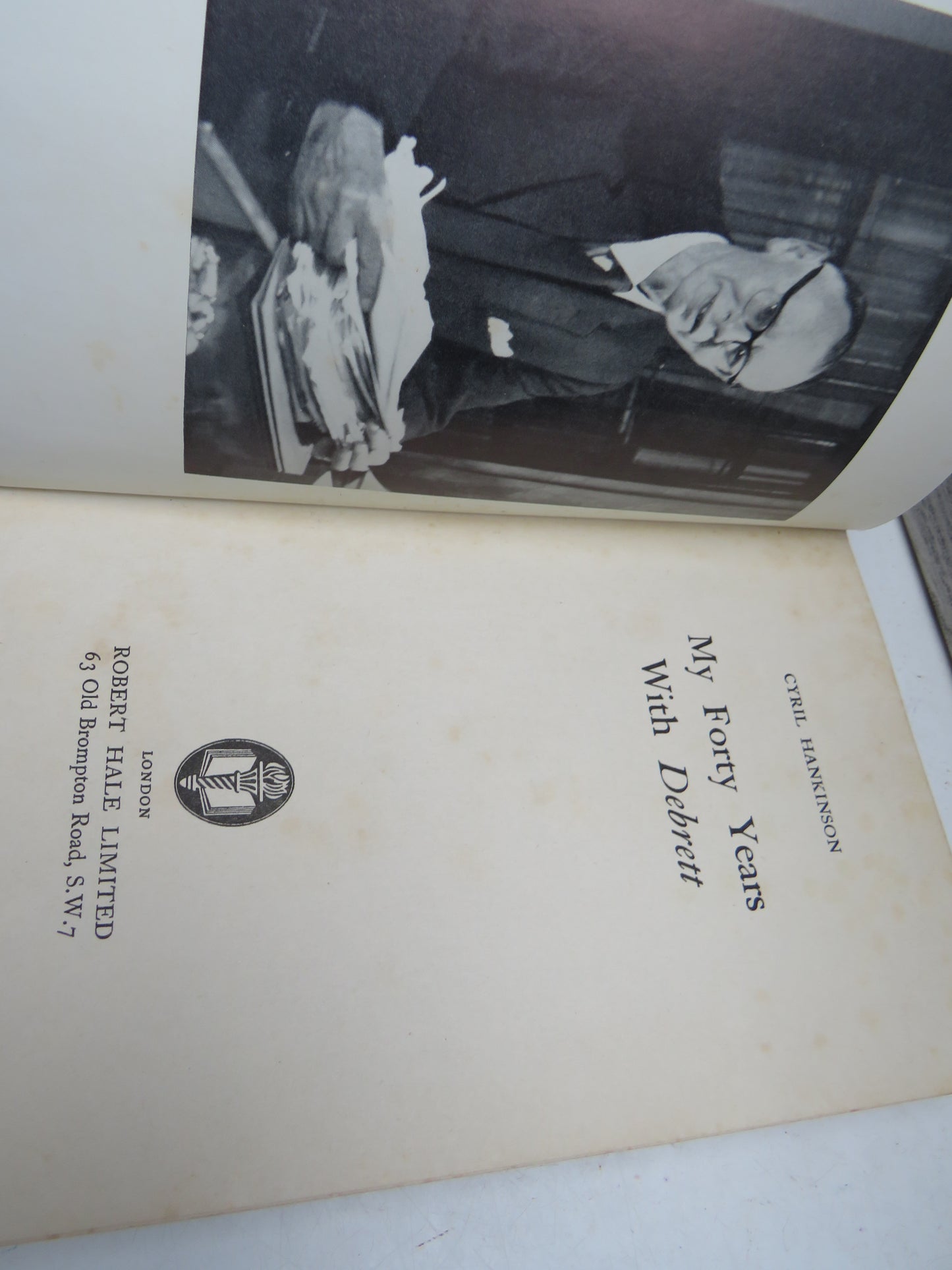 My Forty Years With Debrett By Cyril Hankinson 1963