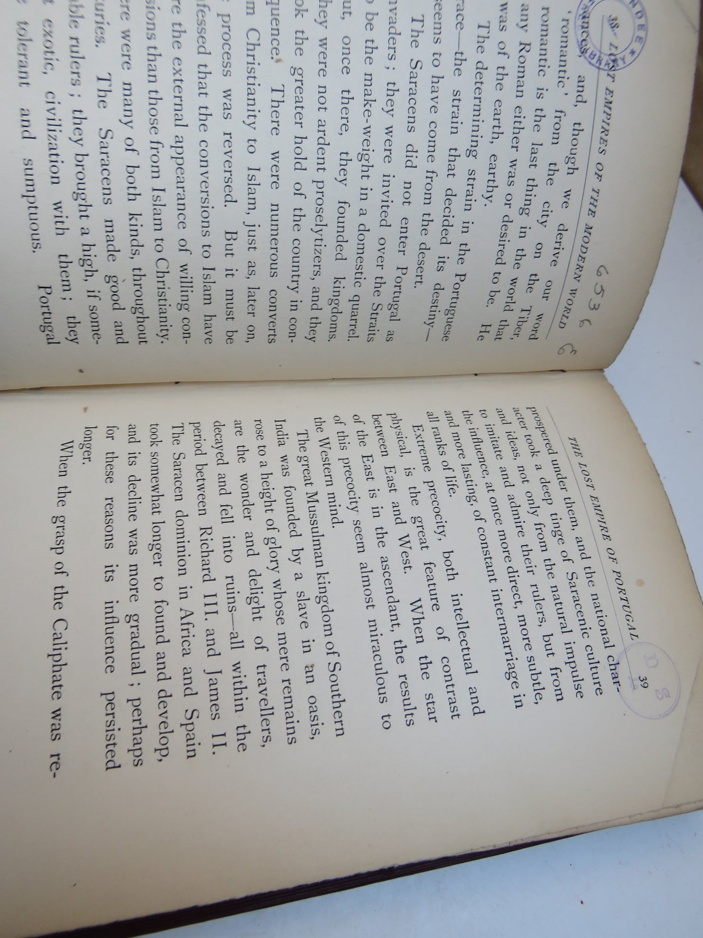 The Lost Empires of The Modern World Essays In Imperial History By Walter Frewen Lord 1897