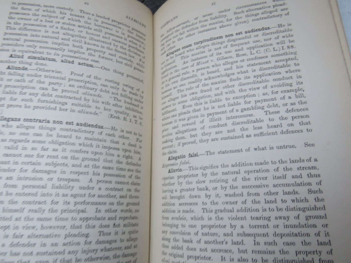 Latin Maxims and Phrases: Collected From The Institutional Writers On The Law of Scotland; and Other Sources With Translations and Illustrations By John Trayner 1883