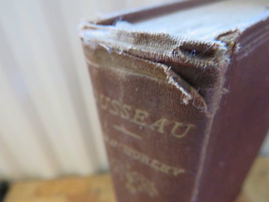 Rousseau By John Morley 1883