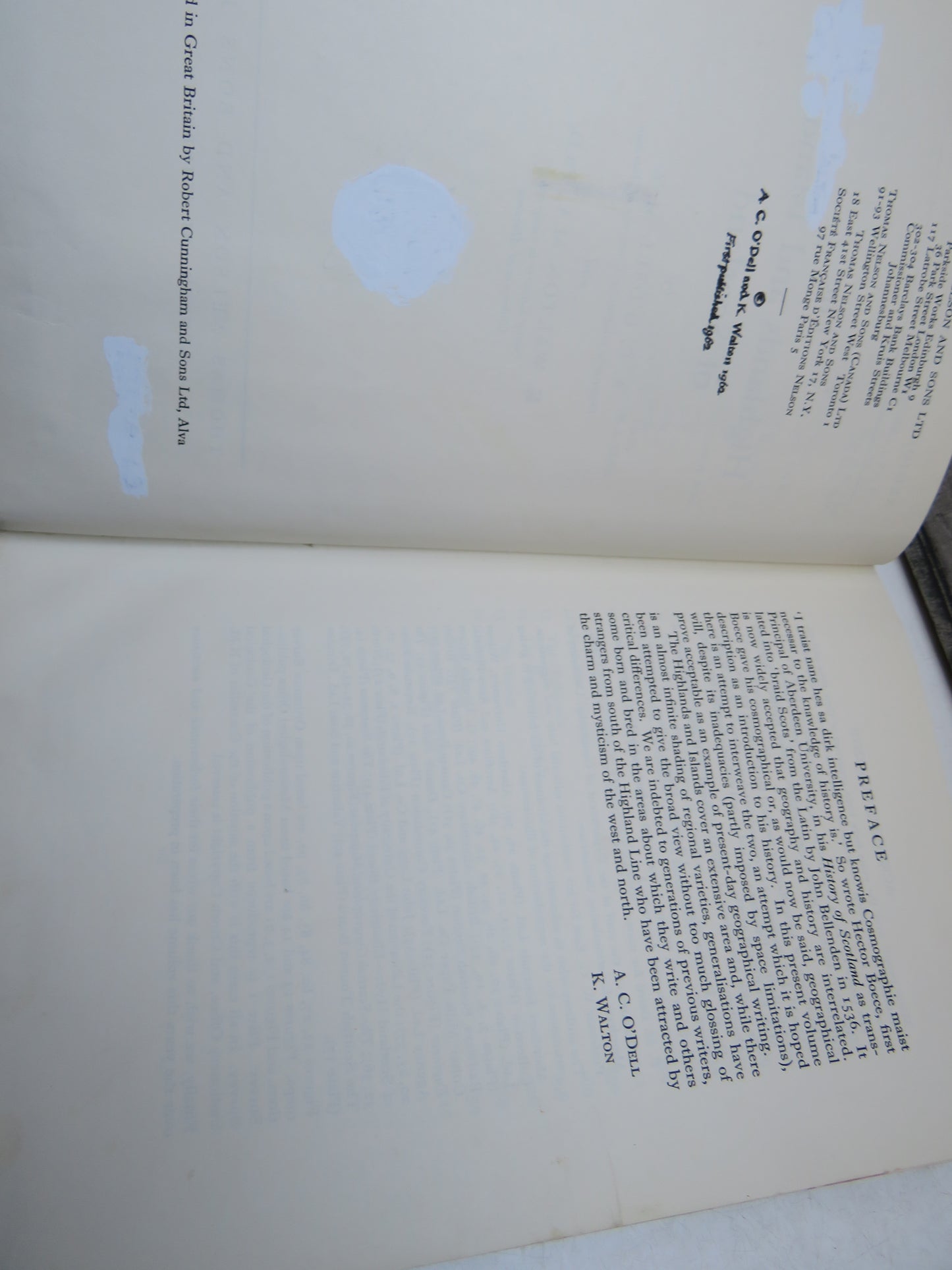 The Highlands and Islands of Scotland By A.C. O'Dell and K. Walton 1962
