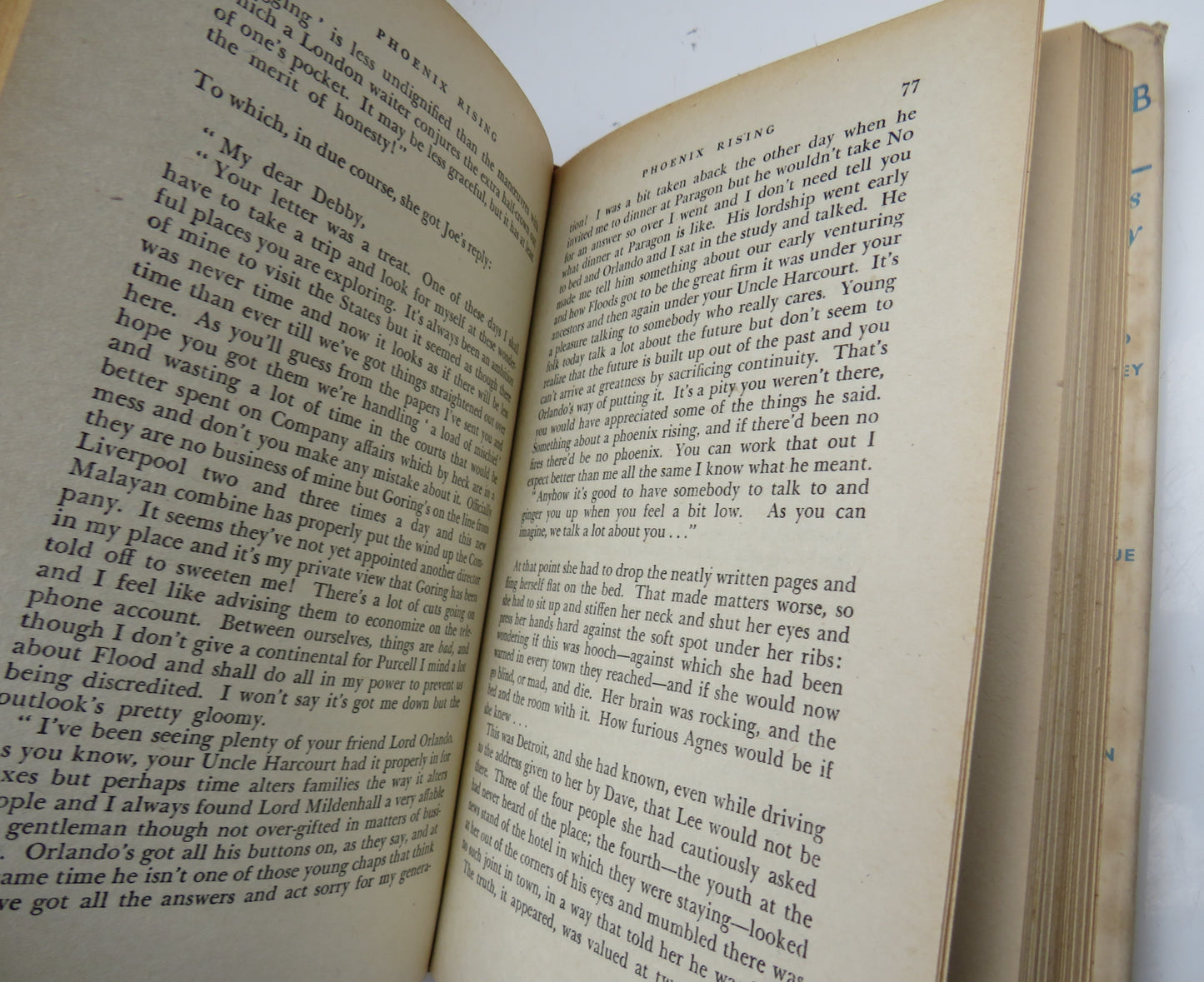 Phoenix Rising by Marguerite Steen, The Third Book of the Flood Trilogy, 1953