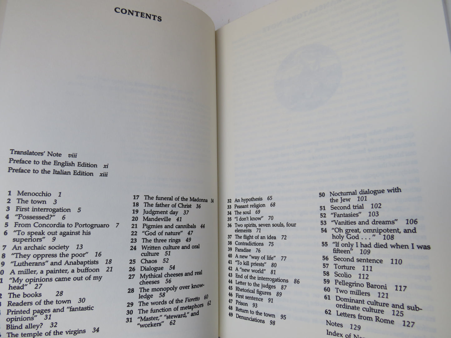 The Cheese and The Worms The Cosmos Of A Sixteenth-Century Miller By Carlo Ginzburg Translated by John and Anne Tedeschi 1980