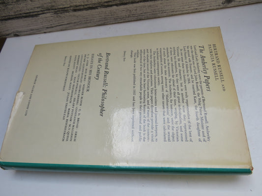 The Autobiography of Bertrand Russell 1872-1914 First Published 1967