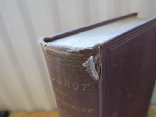 Diderot and The Encyclopaedists By John Morley 1884