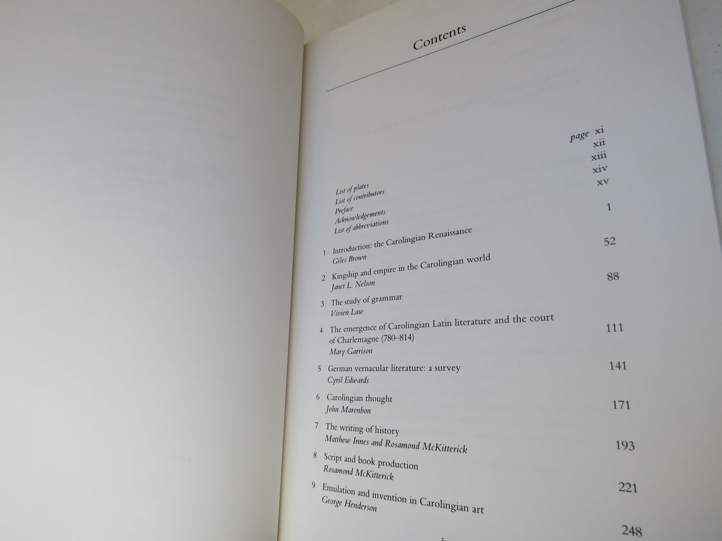 Carolingian Culture: Emulation and Innovation Edited By Rosamont McKitterick 1994