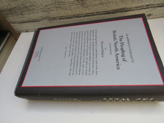 Voyagers To The West Emigration From Britain To America On The Eve Of The Revolution By Bernard Bailyn 1987