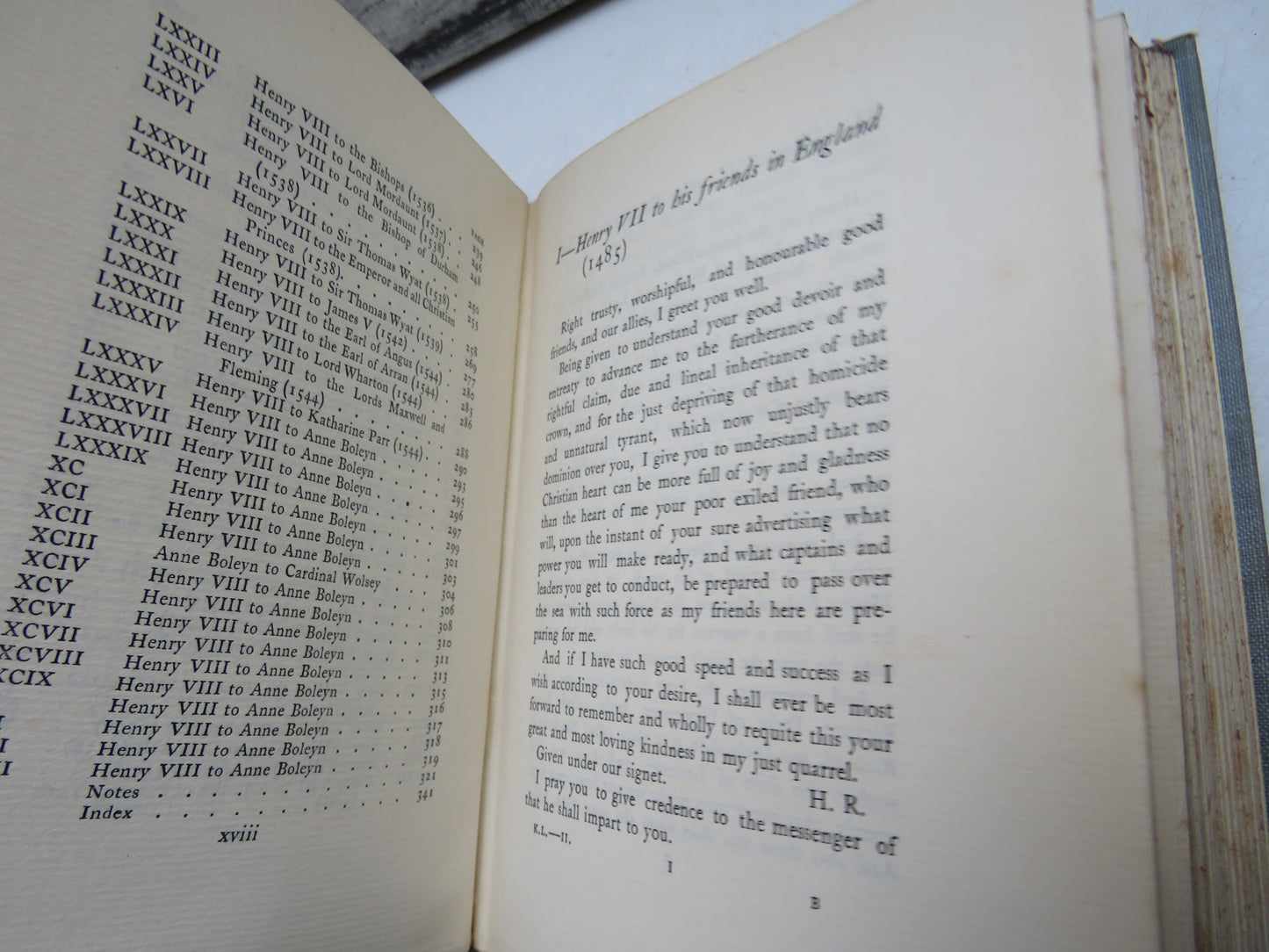 Kings' Letters: From the Early Tudors: with the Letters of Henry VIII and Anne Boleyn: Ediyed by Robert Steele, 1904