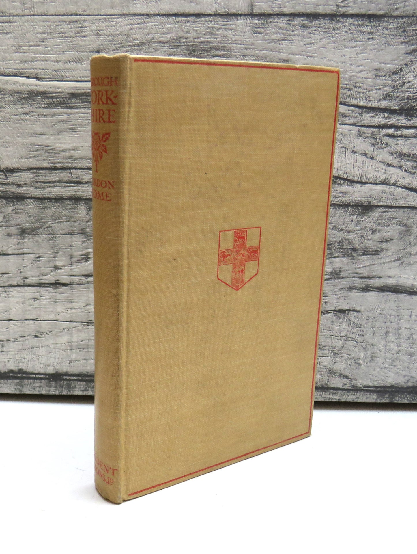 Through Yorkshire, The County of Broad Acres by Gordon Home, 1922