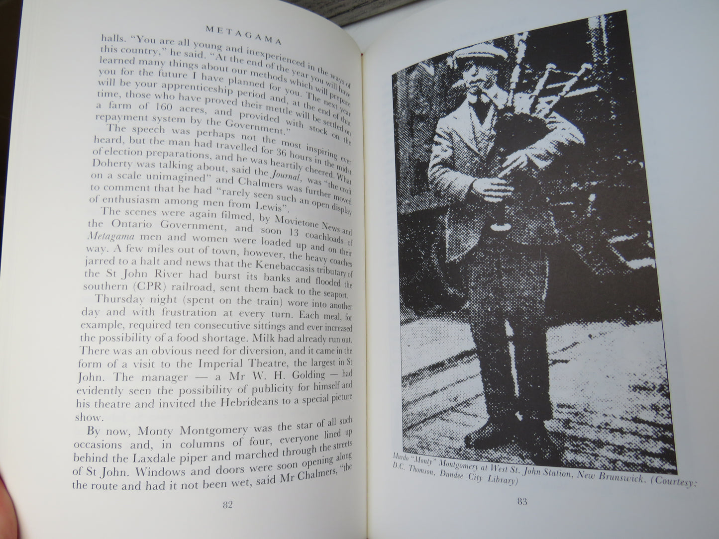 Metagama A Journey From Lewis To The New World By Jim Wilkie 1987