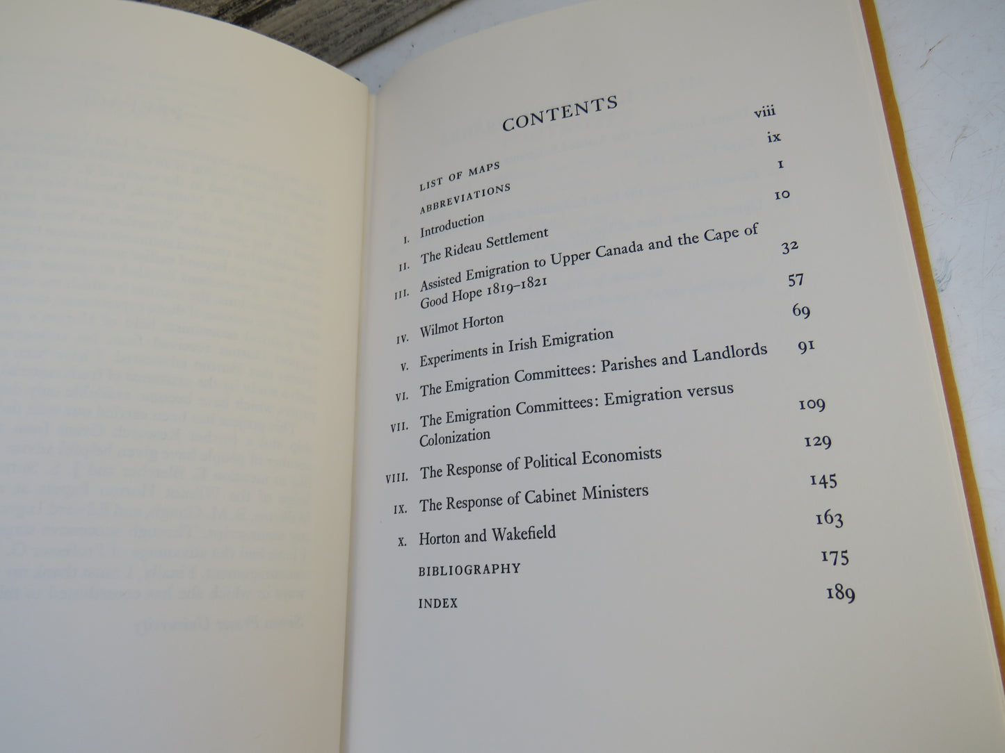 British Emigration Policy 1815-1830 'Shovelling Out Paupers' By H. J. M. Johnston 1972