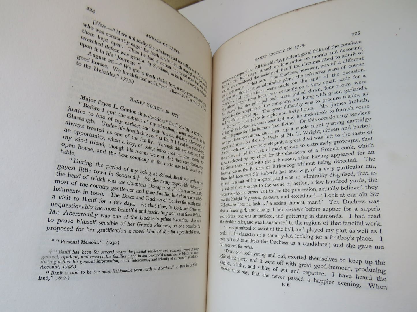 The Annals of Banff Compiled By William Cramond 1891 Volume I