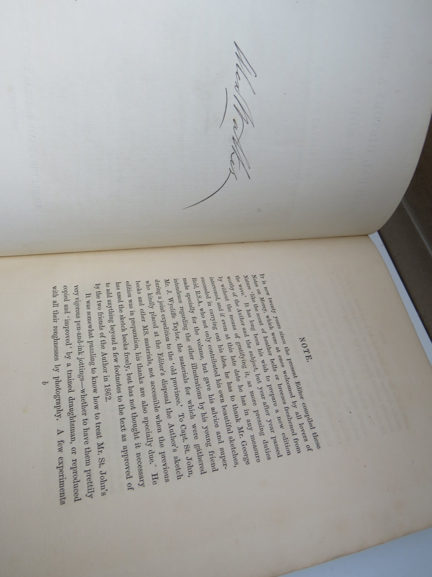 Natural History & Sport In Moray By Charles St. John 1882 Antique Book