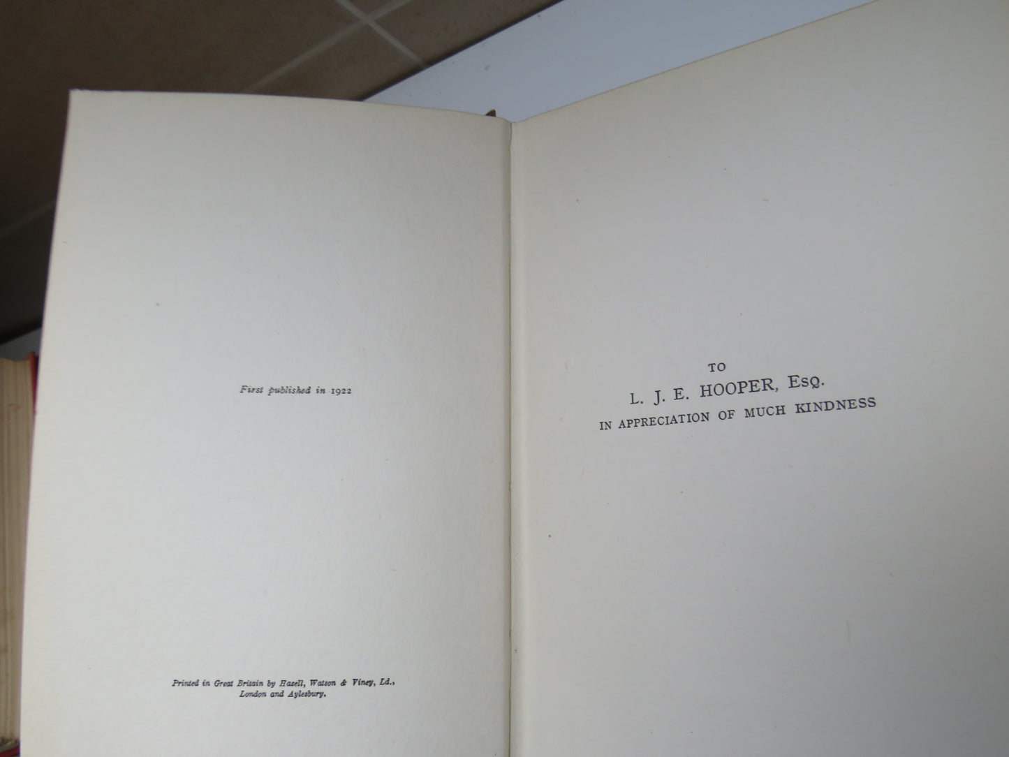 The A B C of English Salt-Glaze Stoneware From Dwight To Doulton By J. F. Blacker 1922 1st Edition