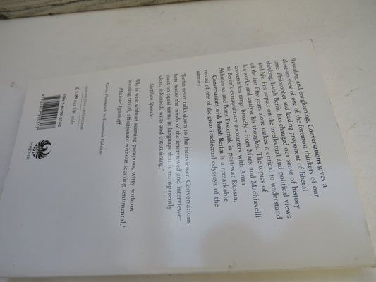 Conversations With Isaiah Berlin By Ramin Jahanbegloo 1993