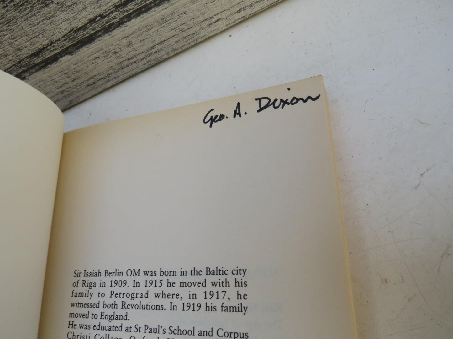 Conversations With Isaiah Berlin By Ramin Jahanbegloo 1993