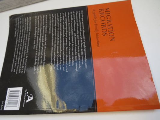 Migration Records A Guide For Family Historians By Roger Kershaw 2009 book image 2