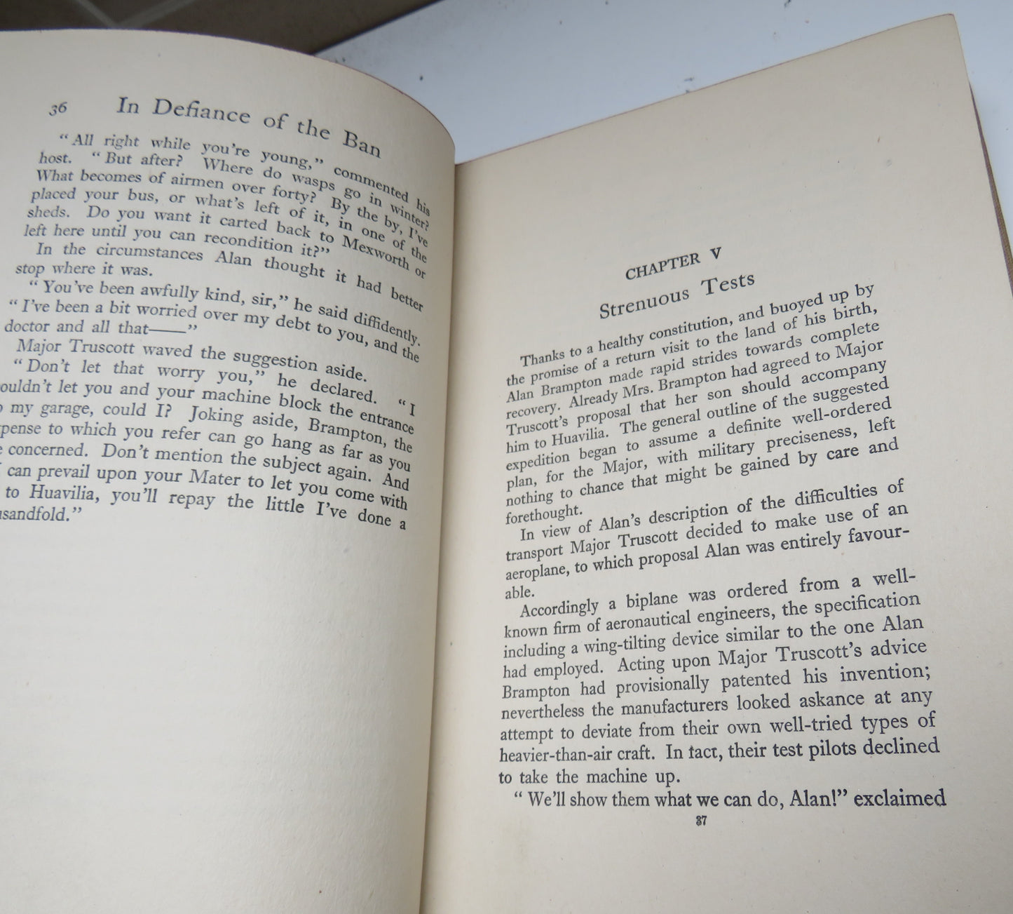 In Defiance of the Ban By Percy F. Westerman