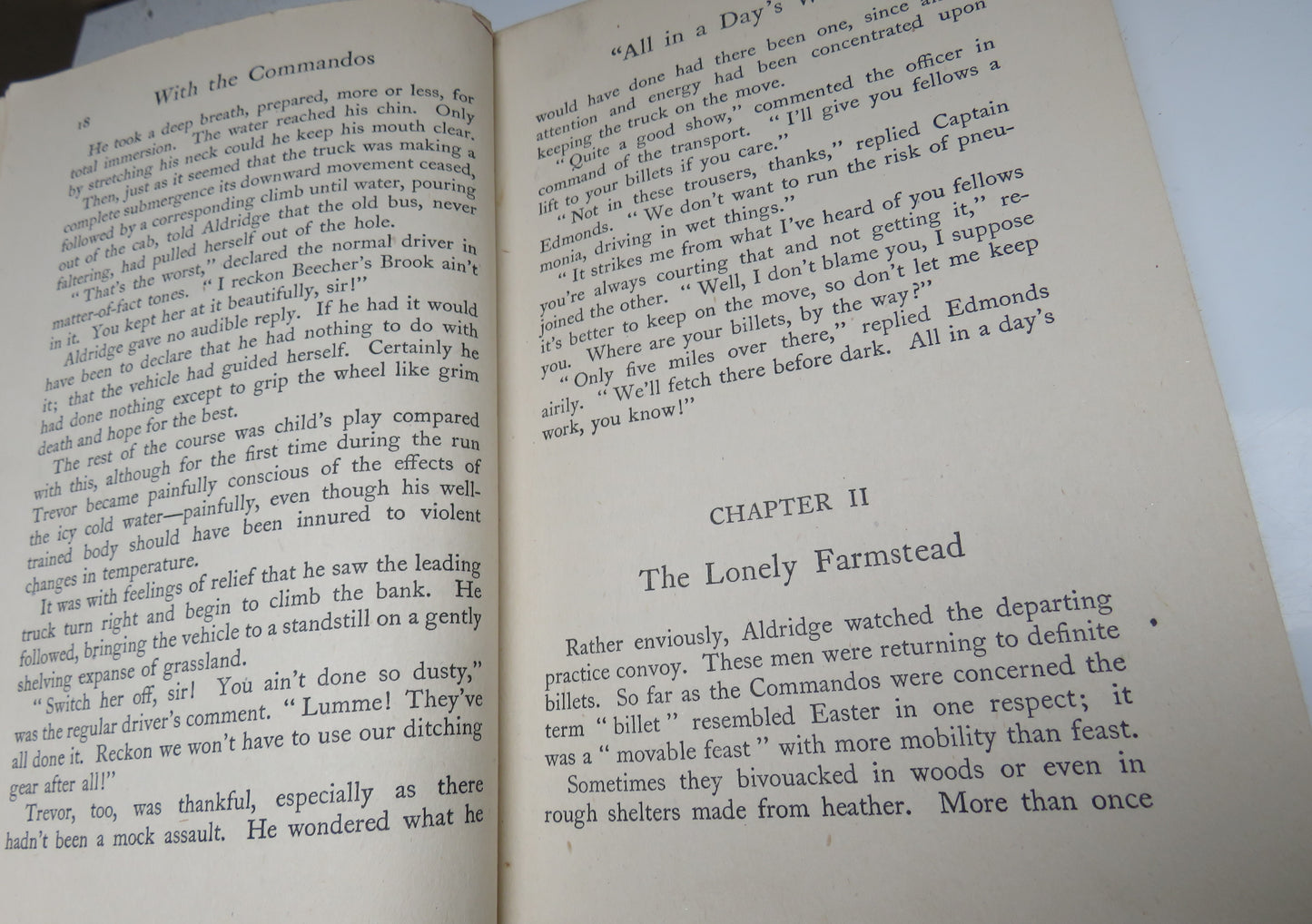 With The Commandos By Percy F. Westerman