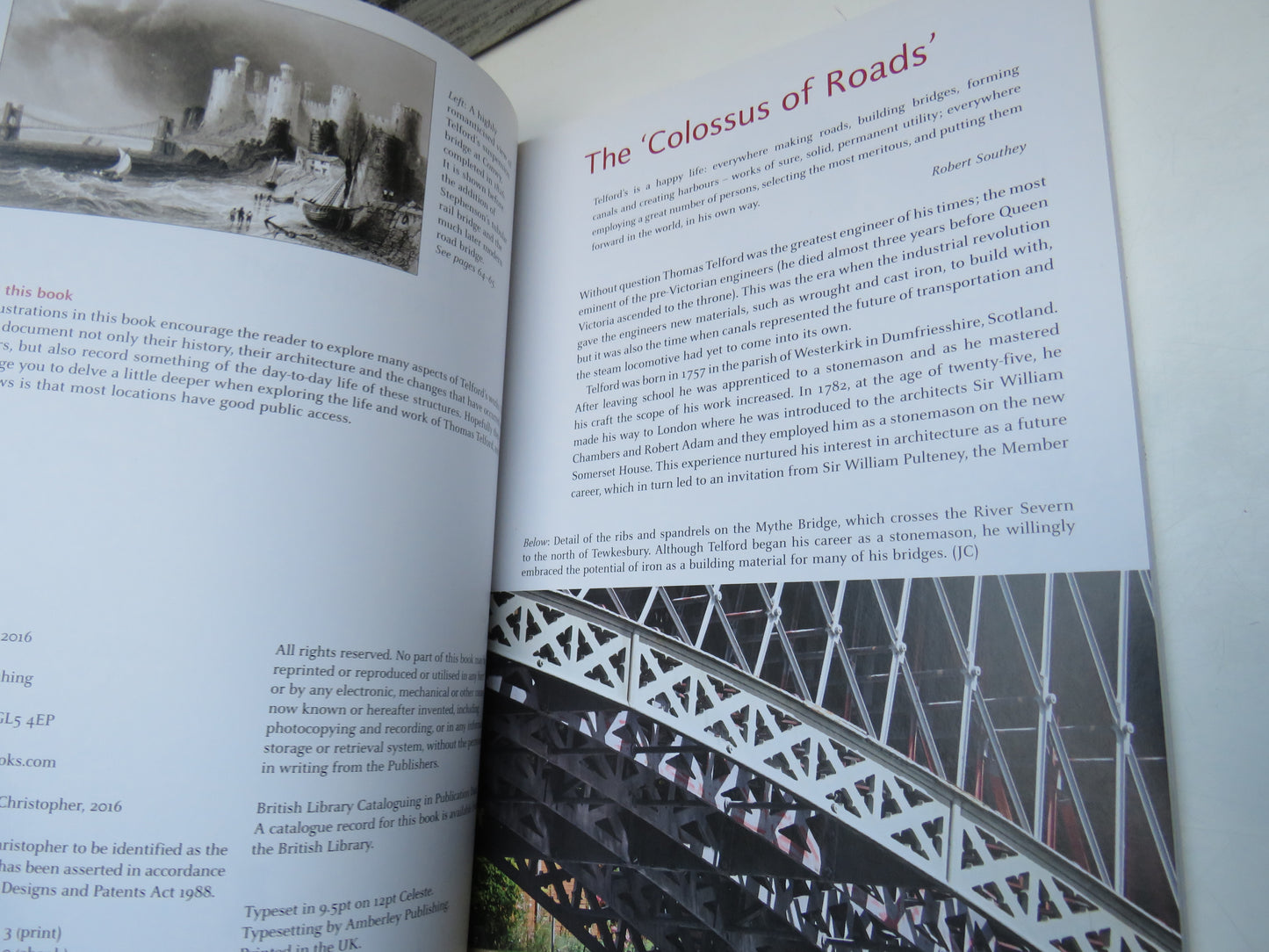 Thomas Telford Through Time By John Christopher 2016