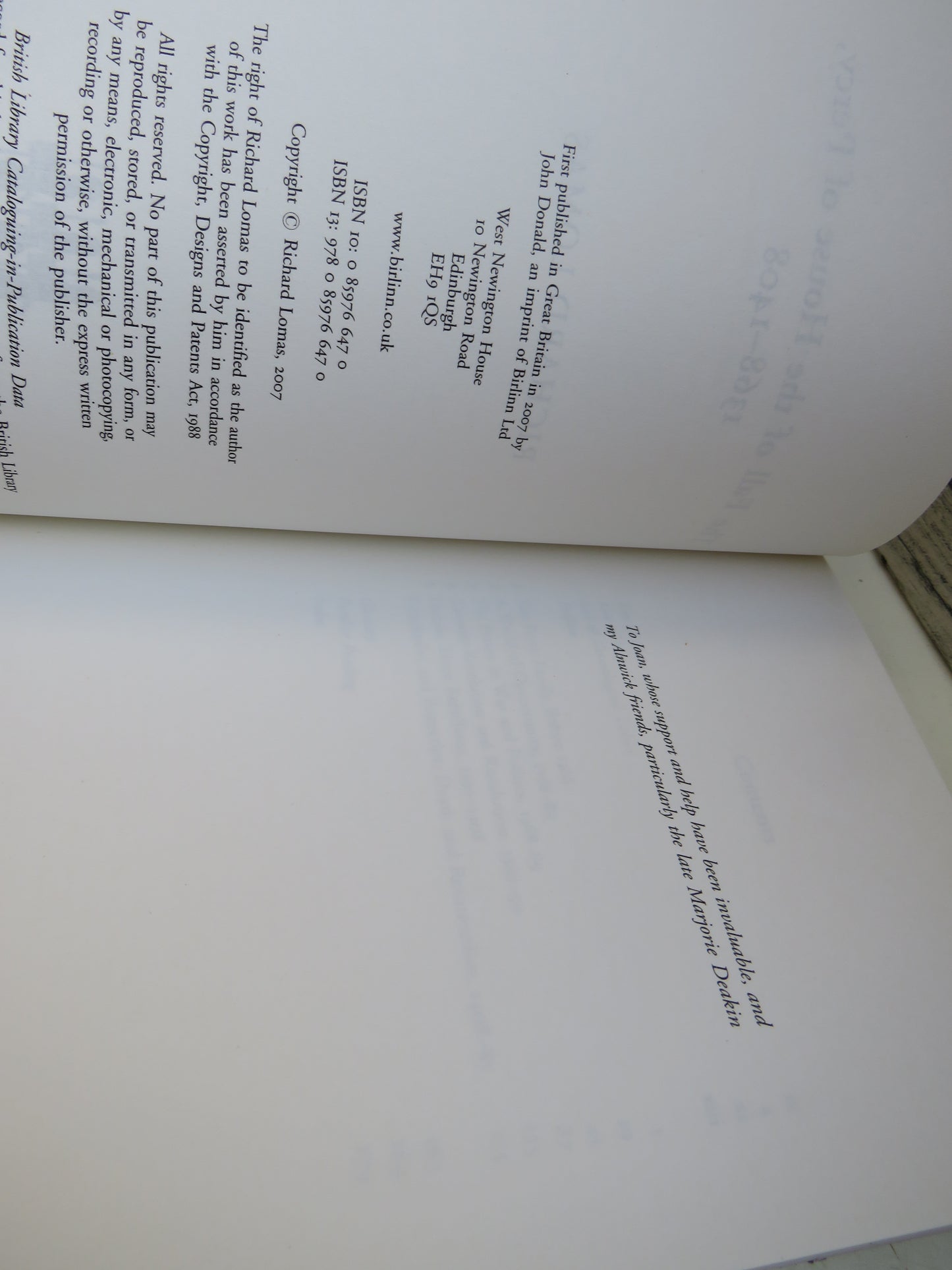 The Fall of the House of Percy 1368-1408 By Richard Lomas 2007, book image 5