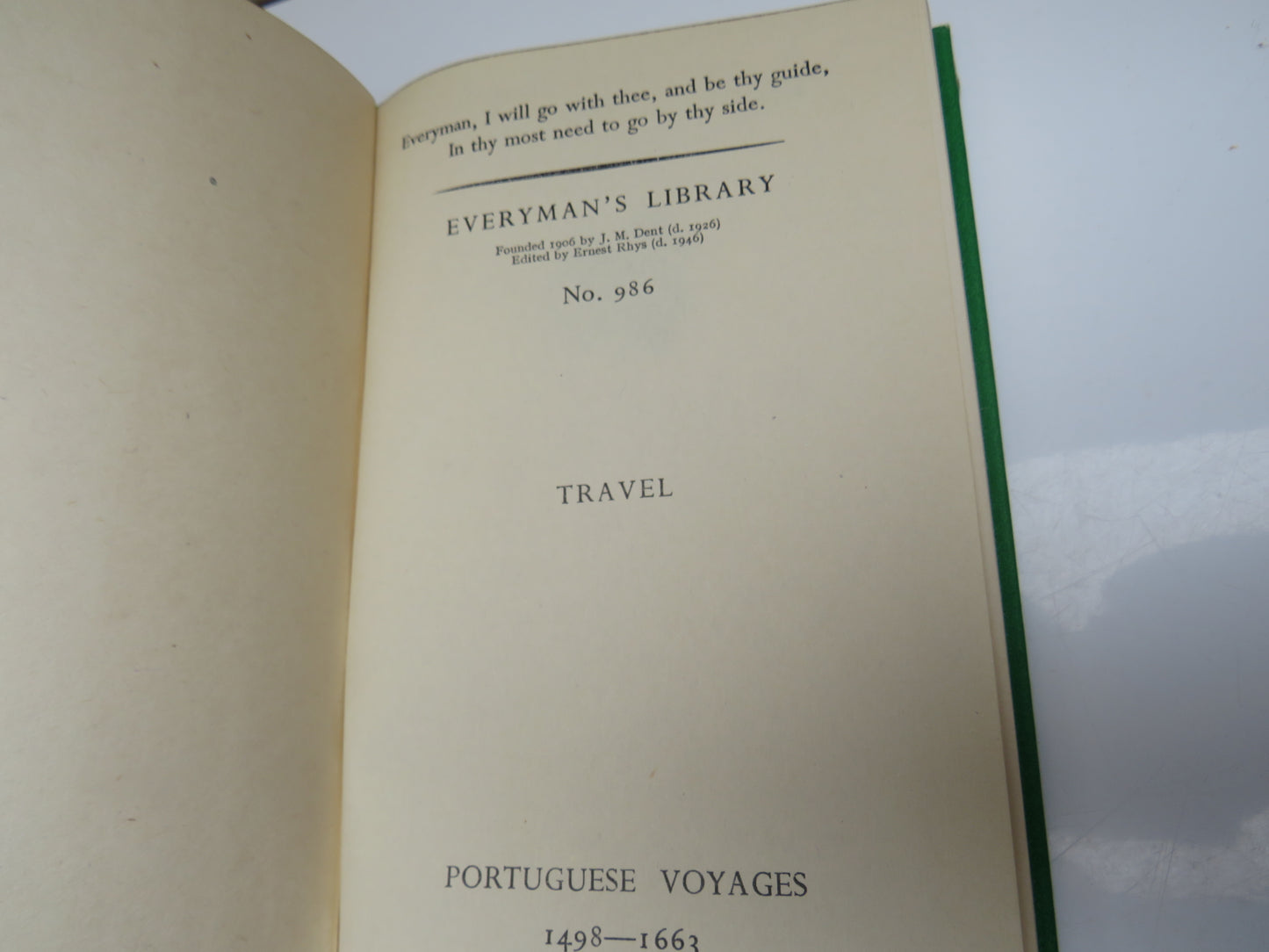Portuguese Voyages 1498-1663 Edited By Charles David Ley 1947