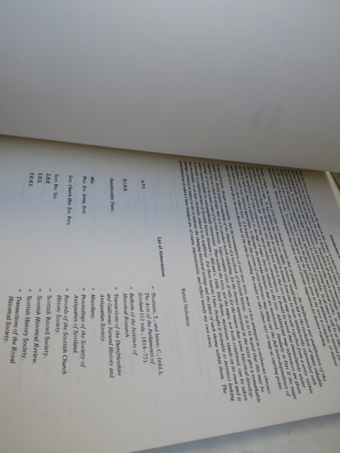 An Historical Atlas of Scotland C.400 - C.1600 Edited By Peter McNeill and Ranald Nicholson 1975, book image 6