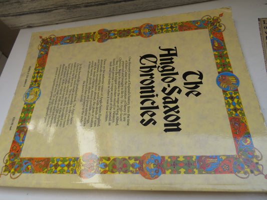 The Anglo-Saxon Chronicles The Authentic Voices of England, From The Time of Julius Caesar To The Coronation of Henry II Translated and Collated By Anne Savage 1988, book image 2
