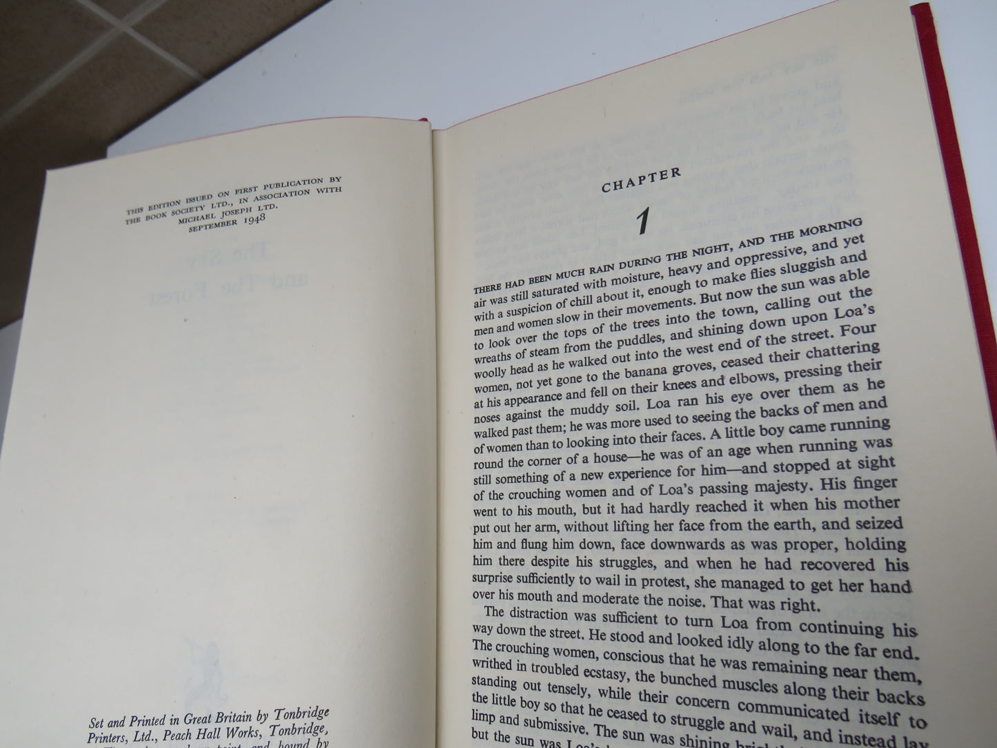 The Sky and The Forest By C.S. Forester 1948