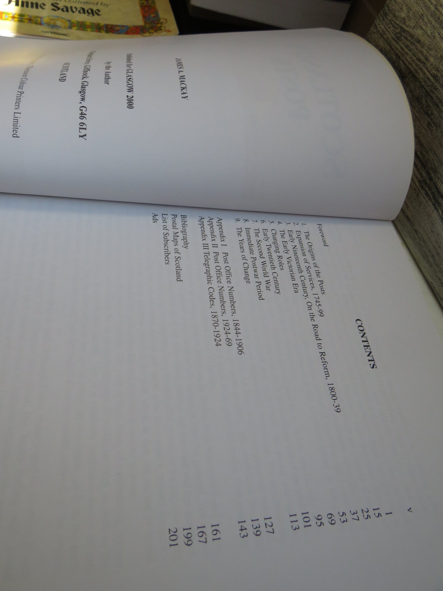 Scotland's Posts By James A. Mackay 2000, book image 4