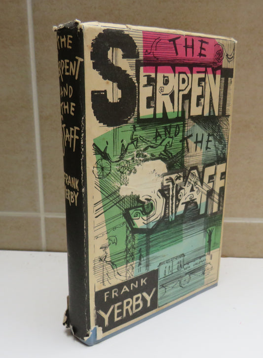 The Serpent and The Staff By Frank Yerby 1959, Antique Book