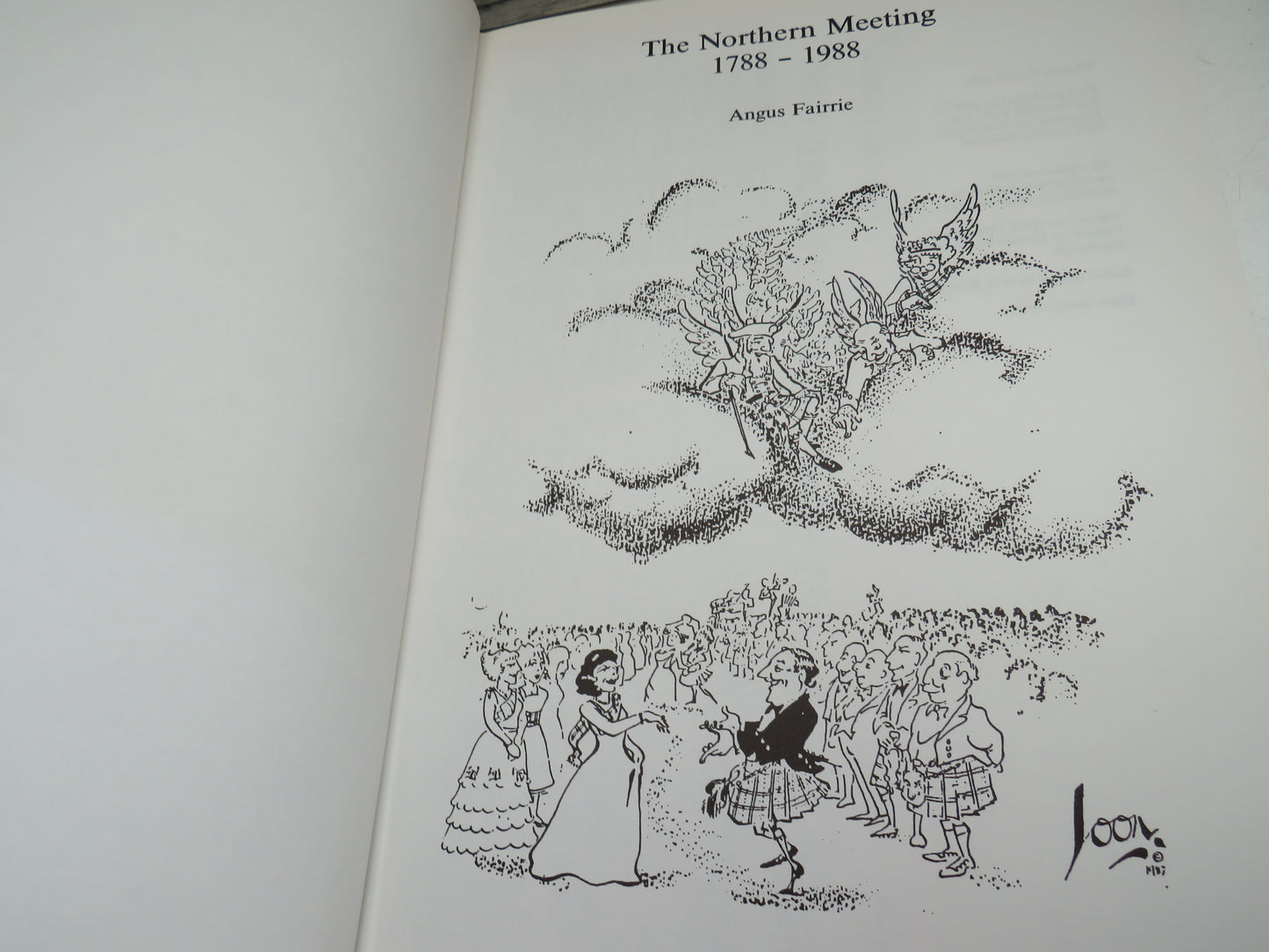 The Northern Meeting 1788-1988 By Angus Fairrie 1988, book image 5
