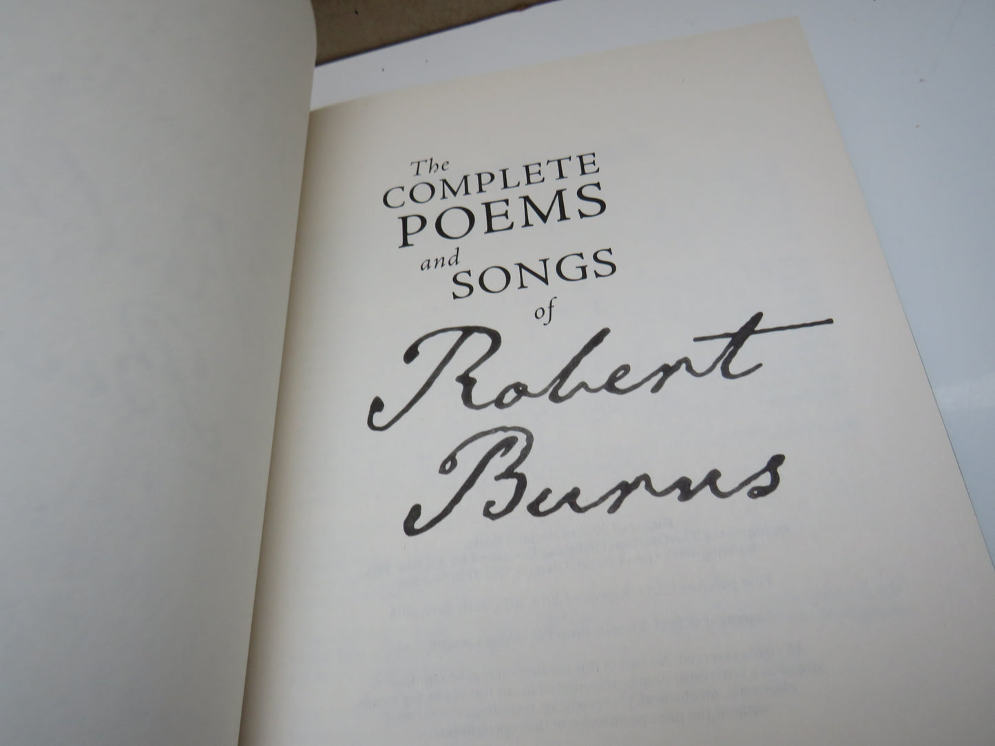 The Complete Poems and Songs of Robert Burns 2018