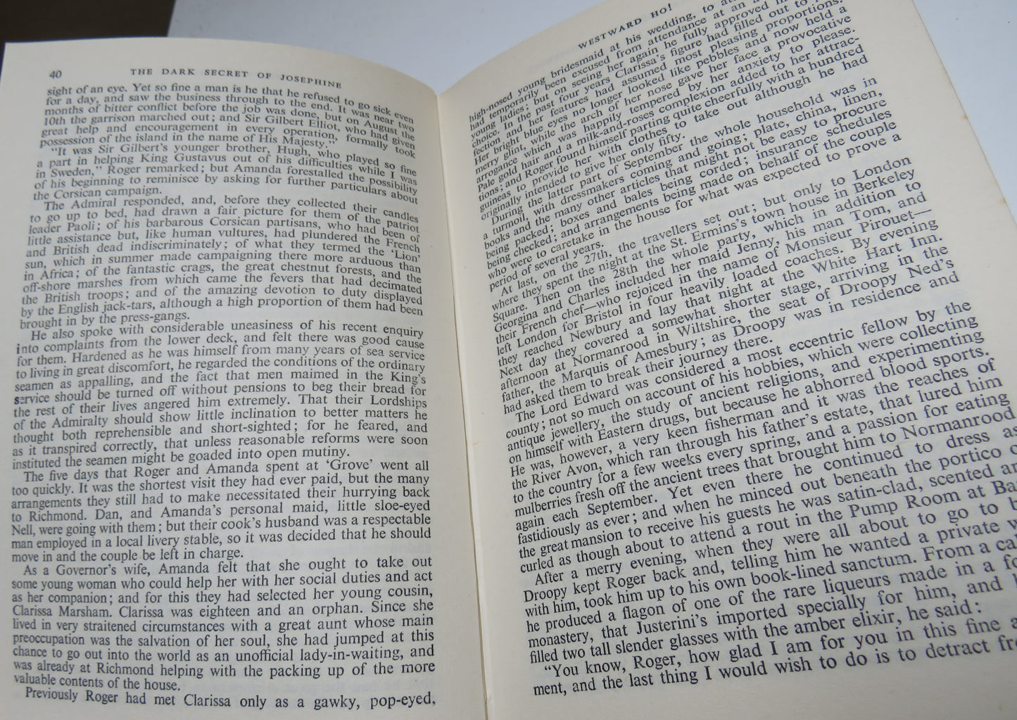 The Dark Secret of Josephine By Dennis Wheatley