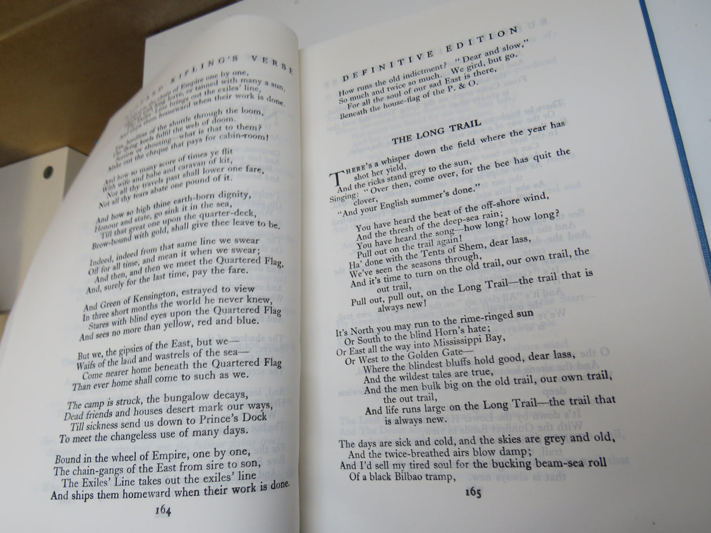 Rudyard Kipling's Verse Definitive Edition 1958