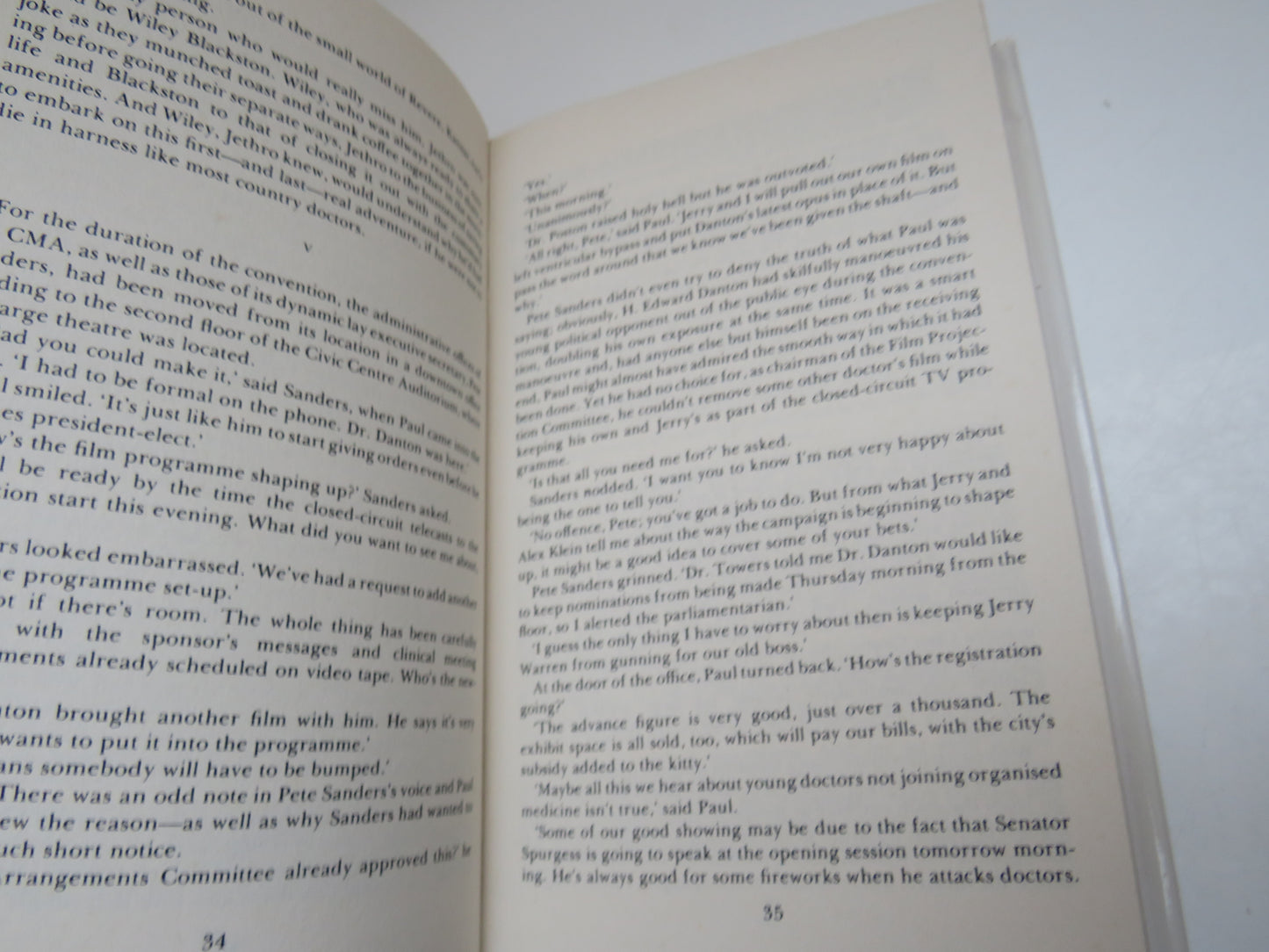 Convention, M.D. By Frank G. Slaughter 1974