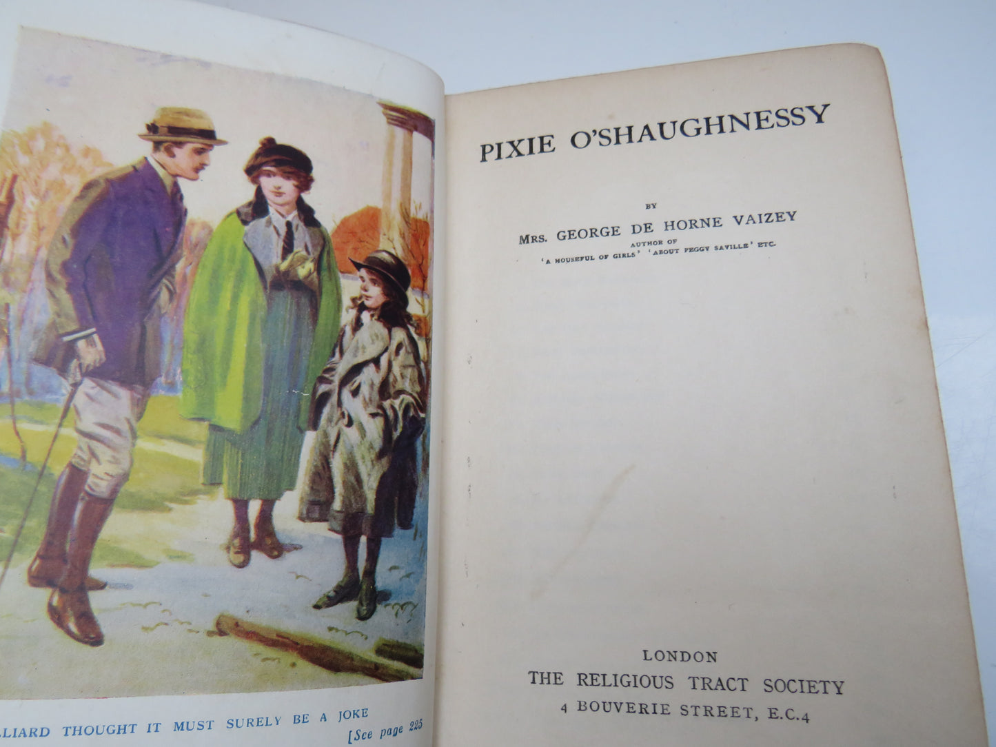 Pixie O'Shaughnessy By Mrs George De Horne Vaizey