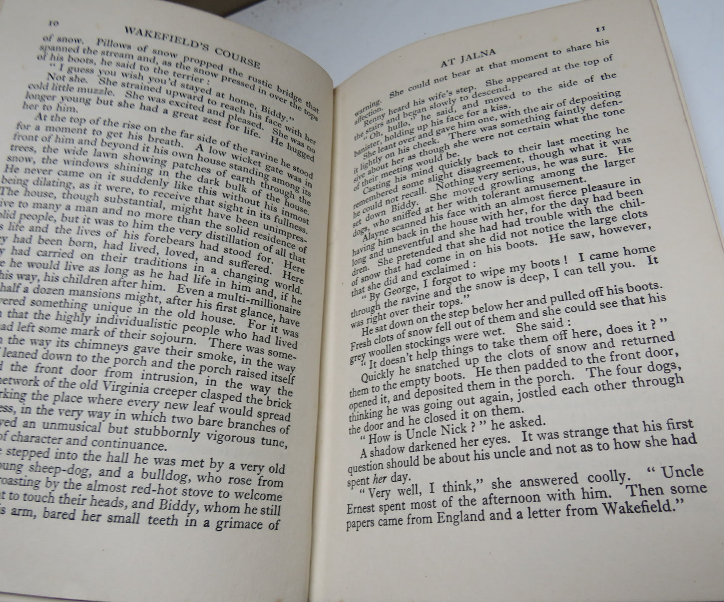 Wakefield's Course By Mazo De La Roche 1952