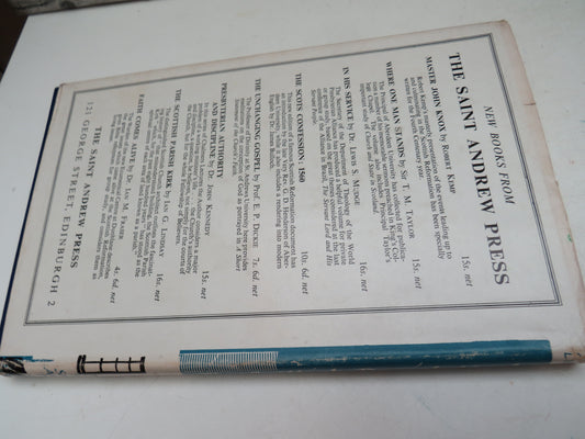 The Scottish Parish Kirk By Ian G. Lindsay 1960, book image 2