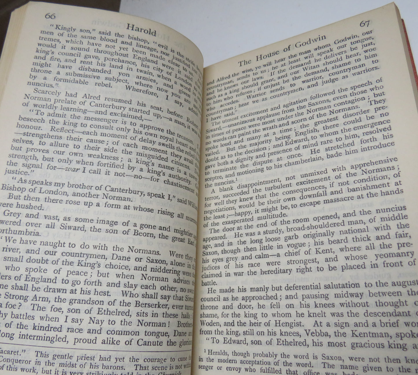 Harold By Lord Lytton 1934