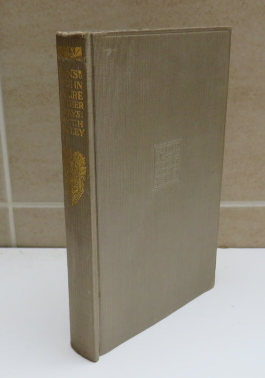 Man's Place In Nature and Other Essays By Thomas Henry Huxley 1933