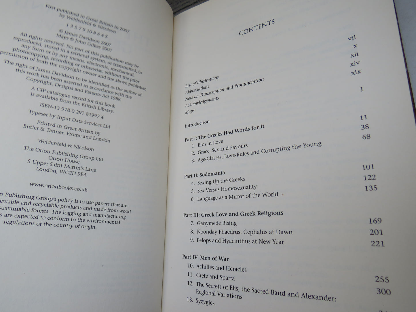 The Greeks and Greek Love A Radical Reappraisal of Homosexuality In Ancient Greece By James Davidson 2007