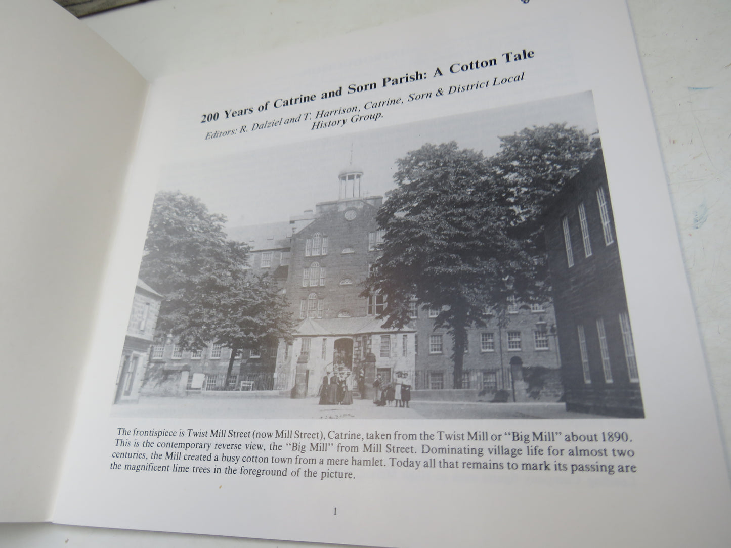 200 Years of Catrine & Sorn Parish A Cotton Tale Compiled By The Local History Group
